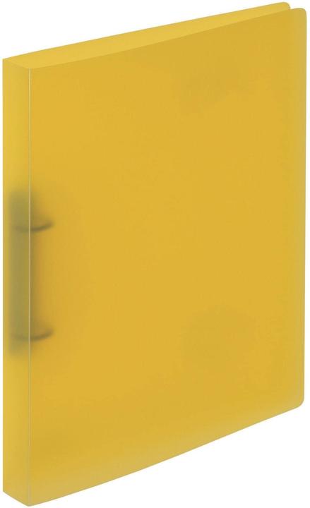 Kolma Classeur à anneaux Easy A4 2 anneaux hauteur de remplissage 1.6 cm jaune (A4, 29 mm, 1 pièce(s))