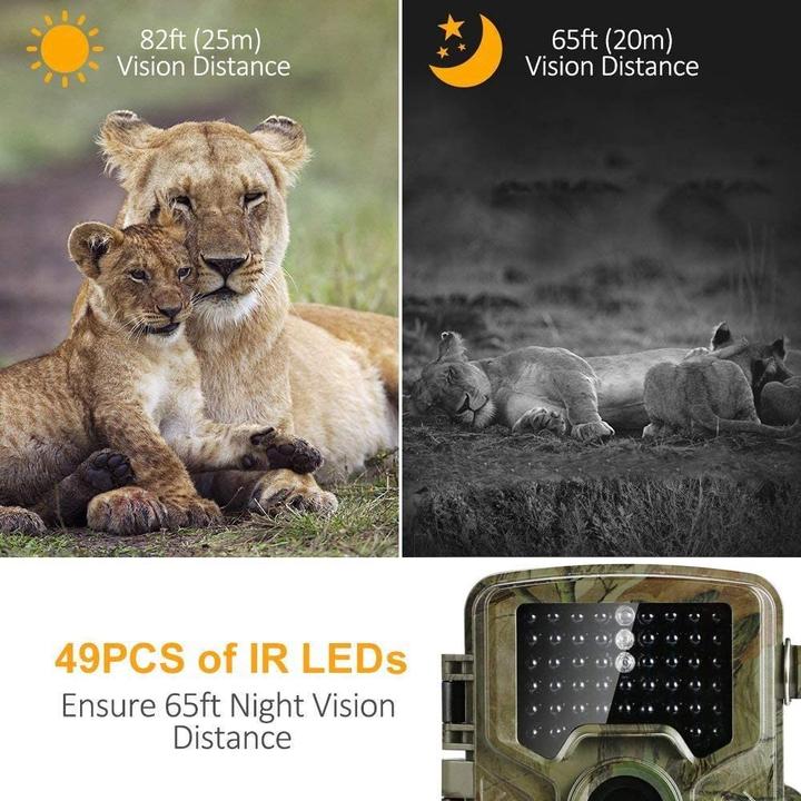 Image du produit Coolife Piège photo 21MP 1080P (incl. 32GB SD)