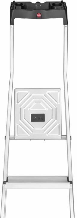 Produktbild Hailo L60 StandardLine, Alu-Sicherheits-Stehleiter, 4 Stufen (Stehleiter, 161 cm)