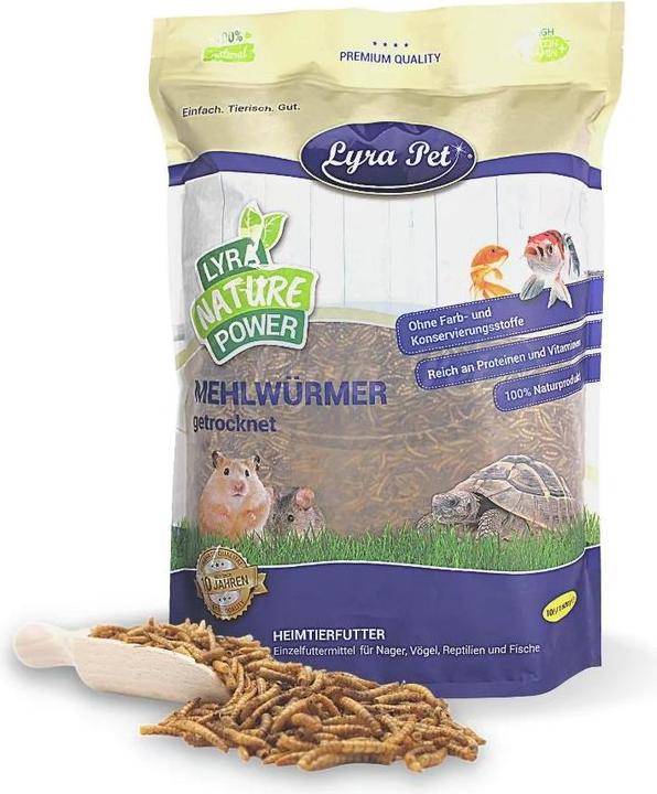 Produktbild Lyra Pet Mehlwürmer getrocknet (1 x)