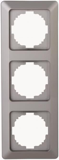 Kopp Abdeckr.3f.HK02 305820002 stahlfarben
