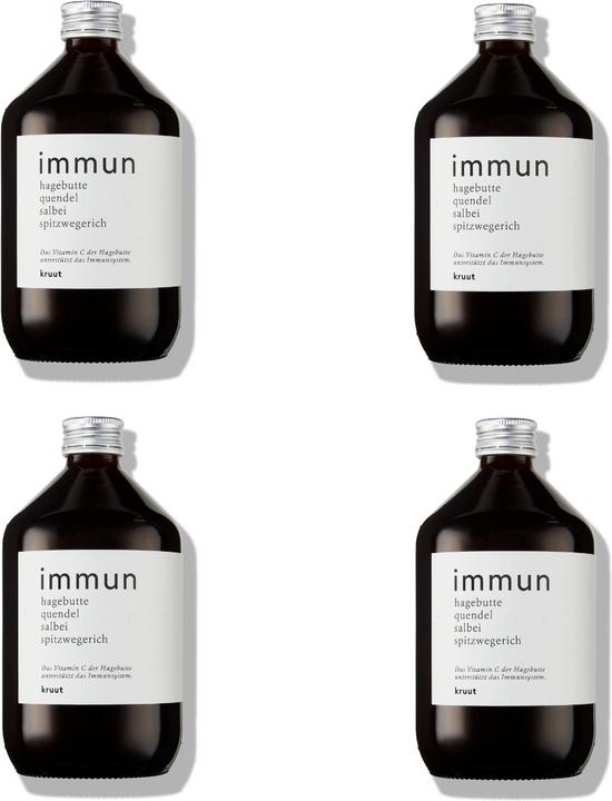 Actual product image Kruut Immune - natural herbal extract (4 x 50 cl)