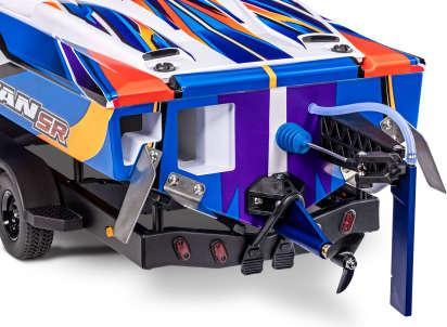 Immagine prodotto Traxxas BOAT SPARTAN SR 1037mm 1:10 EP RTR RED TQi 2.4GHz SENZA caricatore e SENZA batteria
