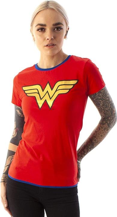 Immagine prodotto Wonder Woman Maglietta Metallica Logo Donna (XS)