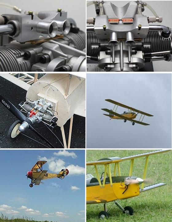 Produktbild Saito FA-182TD 2-Zylinder Boxer 4T-Motor