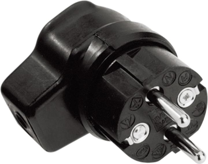 Produktbild Bachmann ELECTRIC 919171 919.171 VOLLGUMMIWINKELSTECKER (CEE 7/4)
