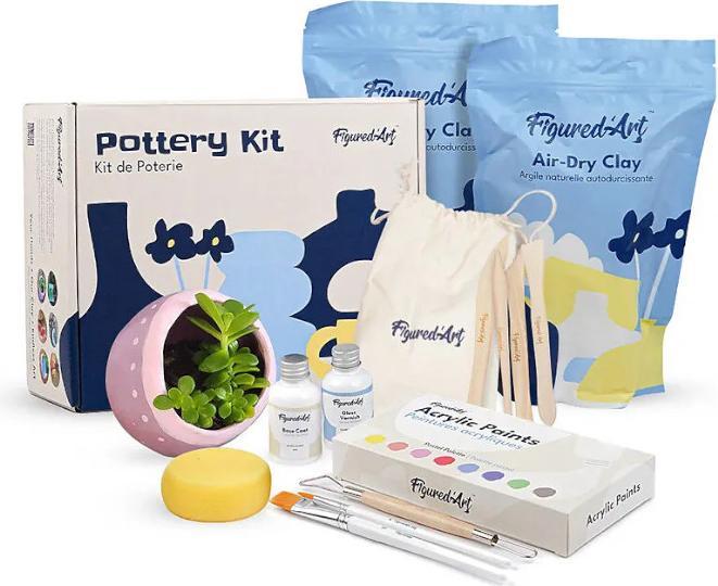 Produktbild Figured'Art Töpferset inkl. Ton