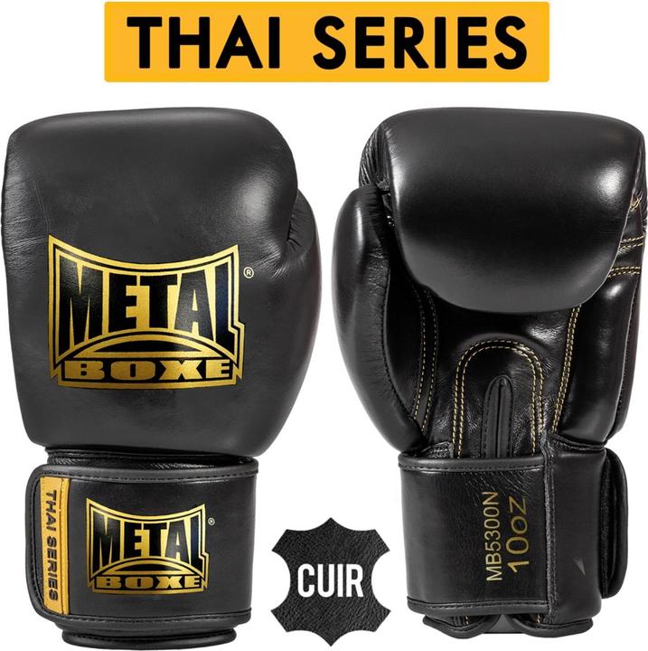 Produktbild MetalBoxe Boxhandschuhe Thai Series Leder (8 OZ)
