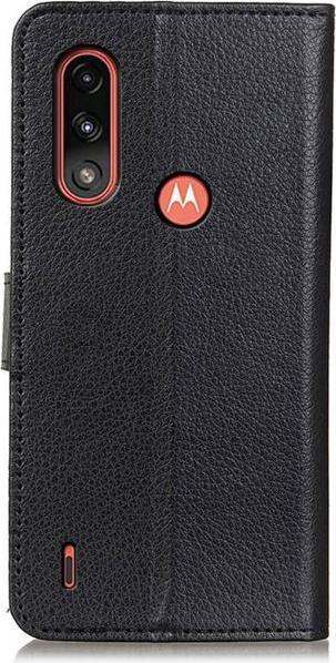 Immagine prodotto MU Classic Serie di copertine per libri in pelle Litchi (Potenza del Motorola Moto E7)