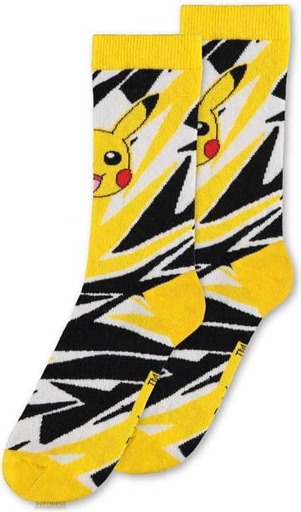 Produktbild Difuzed Pokémon Socken 3er-Pack Pikachu, Charmander, Gengar 43-46 (3er Pack, 43 - 46)