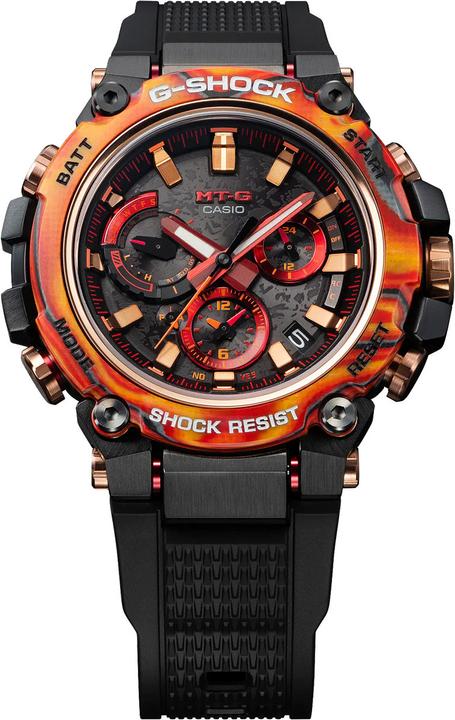 Produktbild G-Shock MTG-B3000FR-1AER (Uhr mit Schmuckstein, Funkuhr, Chronograph, 51.90 mm)
