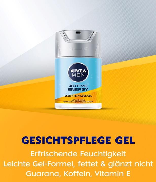 Produktbild NIVEA Active Energy (50 ml, Gesichtsgel)