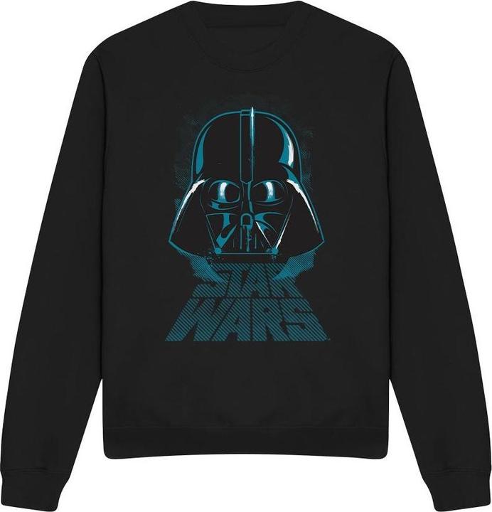 Actual product image Star Wars Unisex Adult Darth Vader Distressed Sweatshirt (S)