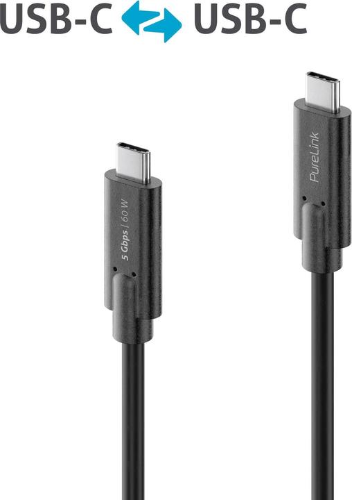 Immagine prodotto Purelink Cavo USB 3.1 (Gen 1) USB C - USB C 0.5 m Nero (0.50 m, USB 3.1)