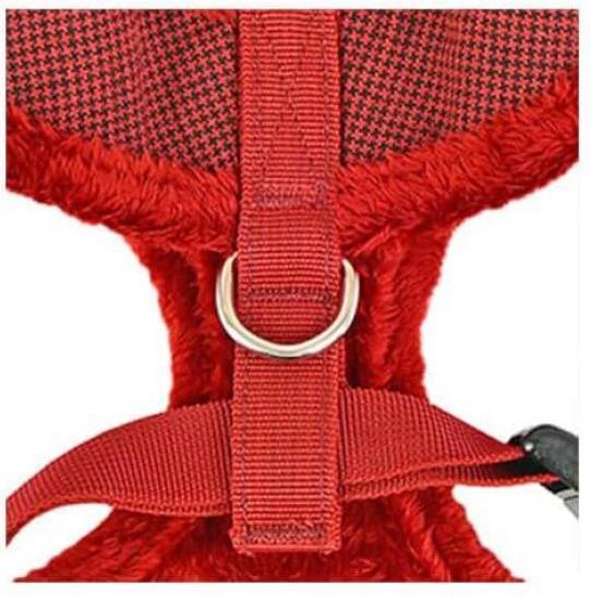 Image du produit Puppia Harnais Puppytooth Rouge XL (XL, Chien)