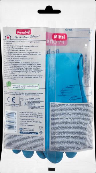 Produktbild dm Profissimo Haushalts-Handschuhe Premium Mittel (M)