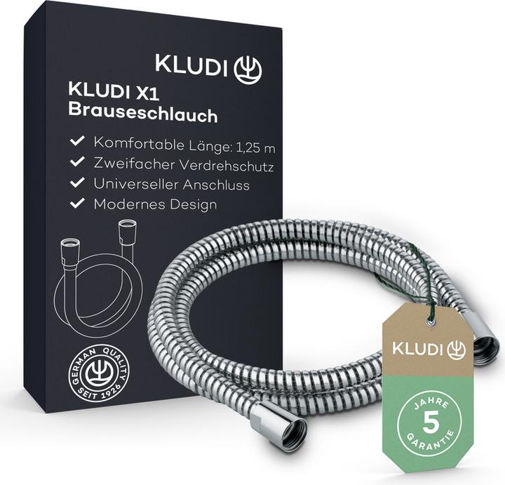 Kludi X1 Shower hose (125 cm)