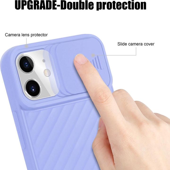 Immagine prodotto Cadorabo Cover in TPU con protezione della fotocamera (Apple iPhone 11)