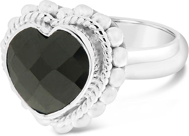 Actual product image Leyda Ring Heart (52, 925 Silver)