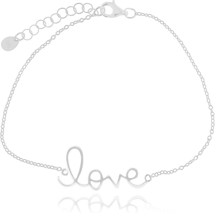 Leyda Armkette Love (19.50 cm, Silber 925)