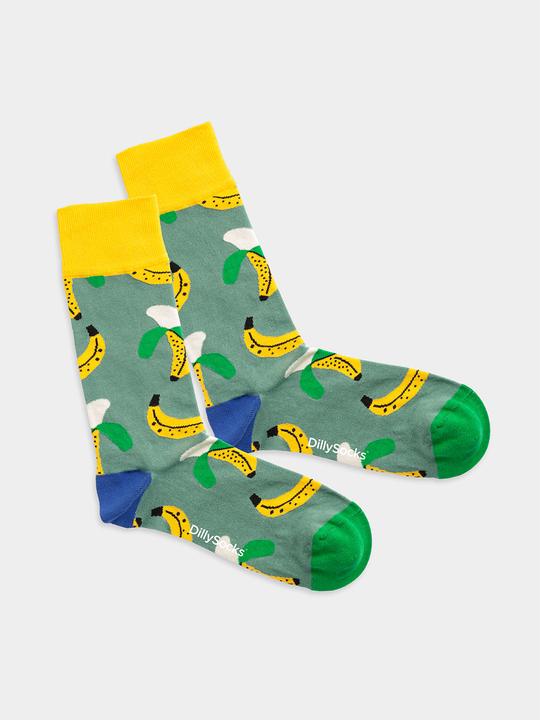 Actual product image DillySocks Peeled Banana (Single pack, 36 - 40)
