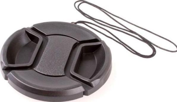 Immagine prodotto Foxfoto Snap-on-Objektivdeckel – 55 mm mit Bügel