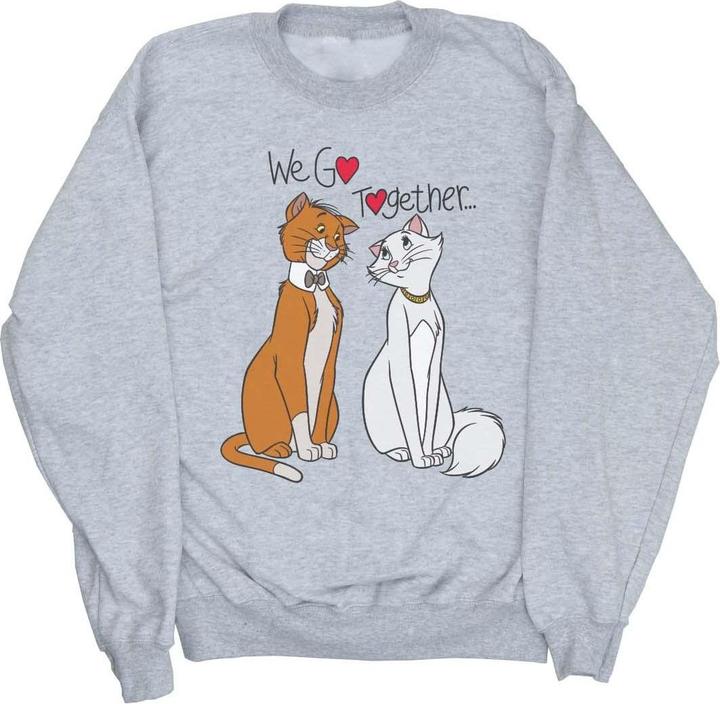 Actual product image Disney Girls The Aristocats We Go Together Sweatshirt (140, 146)