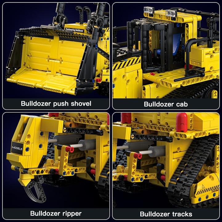 Actual product image Mould King Cat D11 Bulldozer