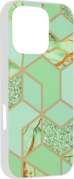 Image du produit Techsuit - Marble Series - iPhone 16 Pro Max - Green Hex (Apple iPhone 16 Pro Max)
