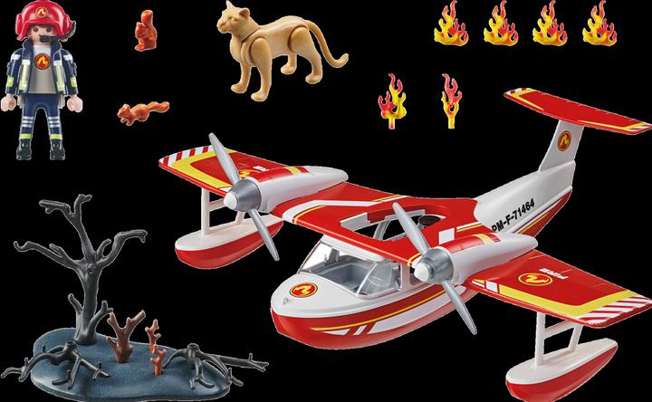 Produktbild Playmobil Feuerwehrflugzeug mit Löschfunktion (71463)