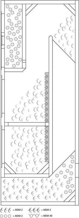 Produktbild Monacor KODEX 3-Wege Lautsprecher Bausatz (Set)