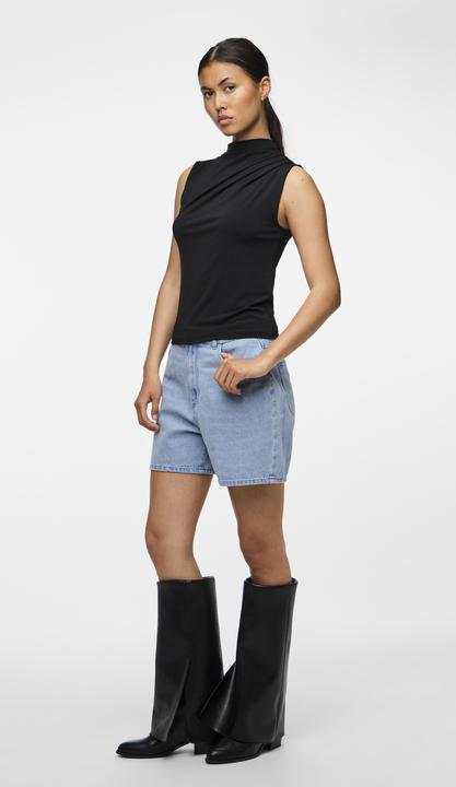 Image du produit Pieces Pcmadison Sl Draped Top Jrs Noos Bc (S)