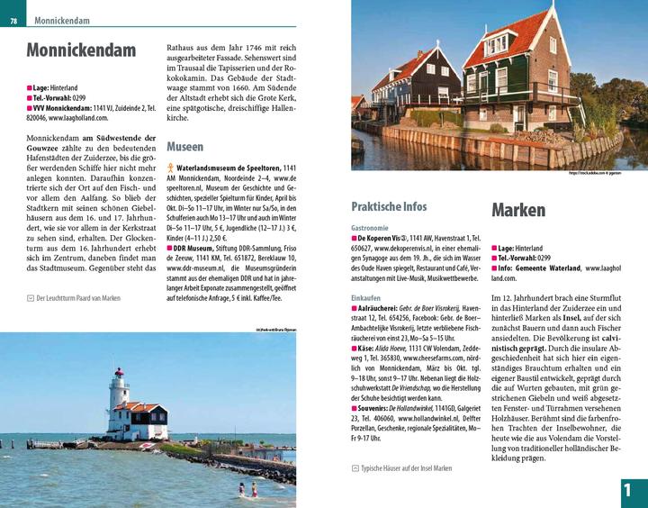 Produktbild Reiseführer Holland - Die Westküste (Deutsch, Barbara Otzen, Hans Otzen, 2024)