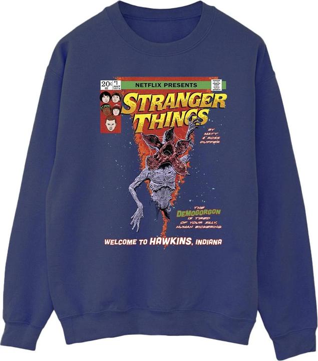 Netflix Stranger Things Comic Cover Sweatshirt (L)