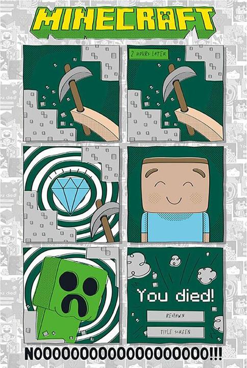 Actual product image Minecraft Poster (91 x 61 cm)
