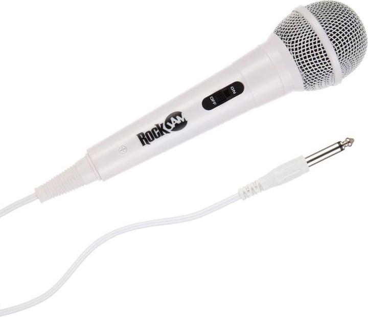 PDT Microfono a filo RockJamMC303- Bianco