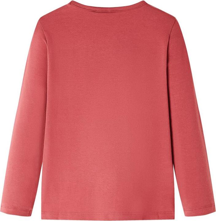 Produktbild VidaXL Kinder-Langarmshirt Dunkelrosa 128,Material: 95 % Baumwolle (128)