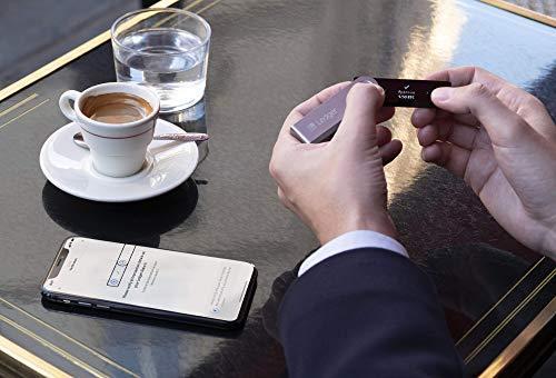 Image du produit Ledger Nano X - Noir onyx (Lithécoïne, Zcash, Se dépêcher, Bitcoin, Vertcoin, Neo, éther, Ubiq, Ethereum Classic, Bitcoin cash, Stellaire, Komodo)