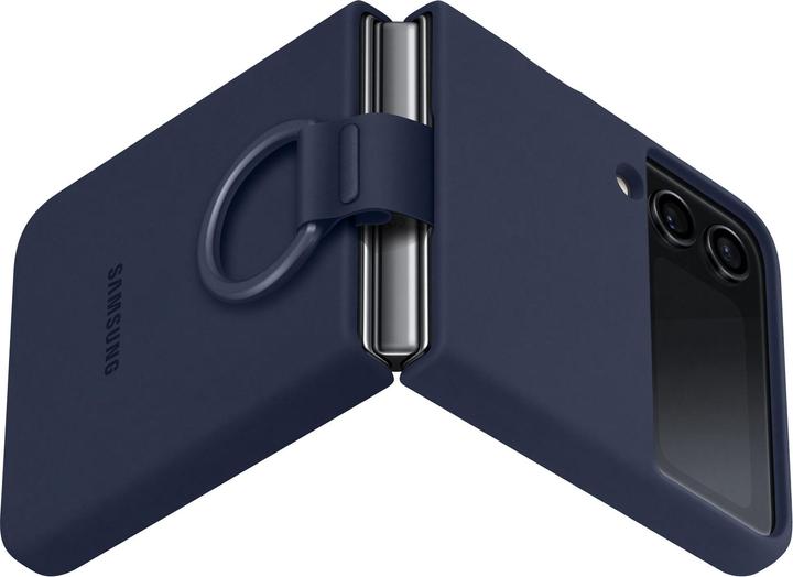 Actual product image Samsung Silicone cover with ring (Samsung Galaxy Z Flip4)