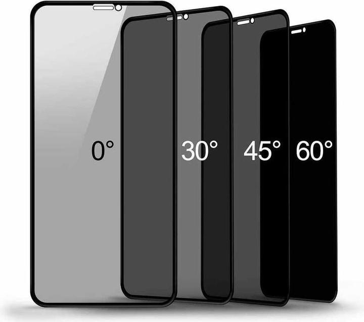 Produktbild natelo 3D Privacy Glass Screen Protector for iPhone 11 Pro (1 Stück, Apple iPhone 11 Pro)