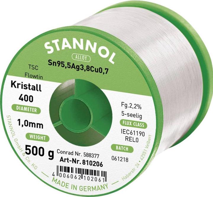 Actual product image Stannol Solder, lead free coil Flowti (Solder)