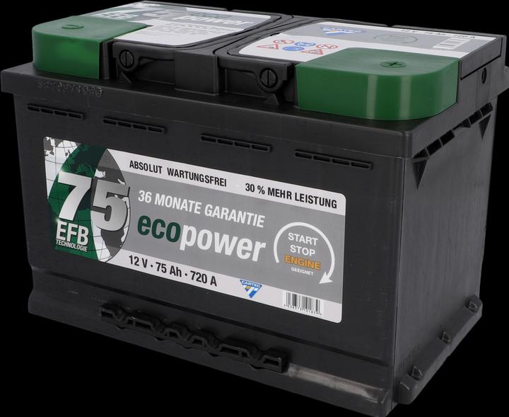Immagine prodotto Cartec Eco Power 75 EFB (12 V, 75 Ah, 720 A)