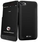 Immagine prodotto I-Paint Custodia rigida Slim per iPhone 7/8/SE - Tutta nera (Apple iPhone 8, Apple iPhone 7)