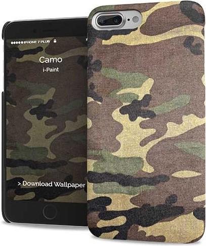 Actual product image I-Paint Hard Case Slim for iPhone 7/8 Plus - Camo (Apple iPhone 7 Plus)