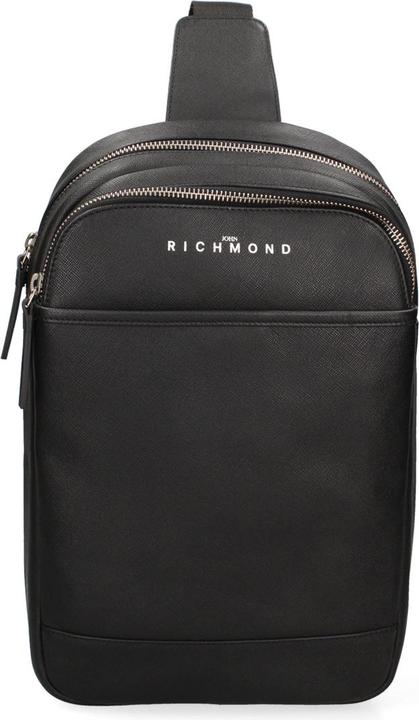 John Richmond Herren Ledergürteltasche - Modell Neron - Fashion - 32.0 X 23.0 X 9.0 Cm
