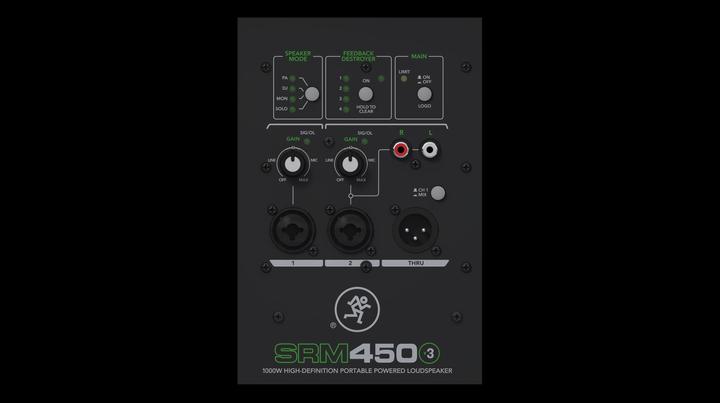 Actual product image Mackie SRM450 (Passive, 1 pc., 1x 1000 W)