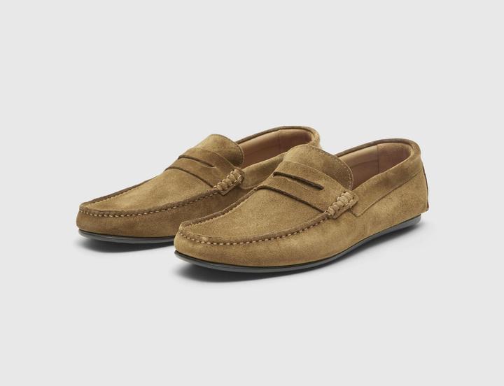 Produktbild Selected Homme Slhsergio Suede Penny Driving Shoe B (41)