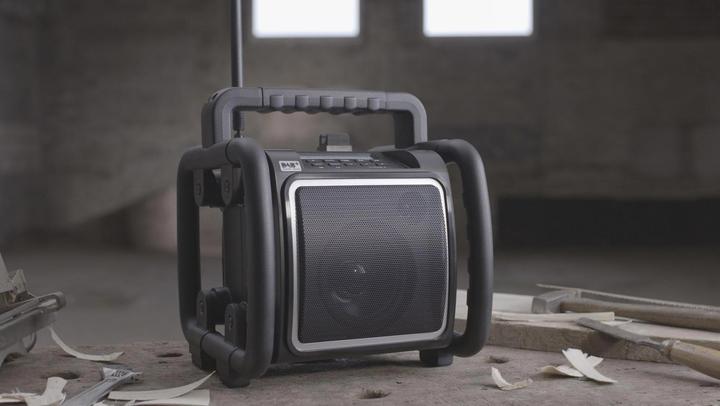 Actual product image PerfectPro DAB+ Radio TEAMBOX Black (FM, DAB+, Bluetooth)
