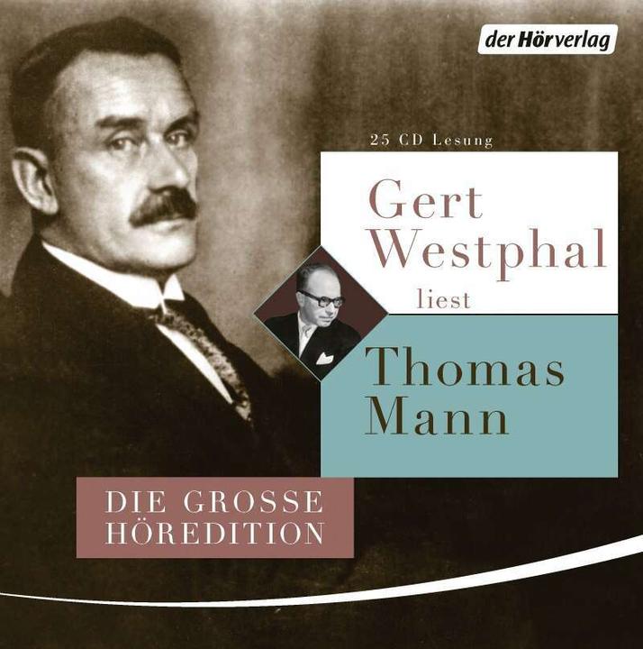 Produktbild Gert Westphal liest Thomas Mann (Thomas Mann, Deutsch)