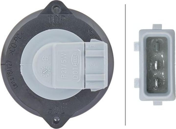 Actual product image Hella Front halogen position light for CASE